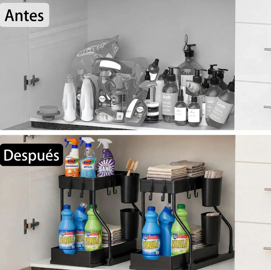 Organizador Bajo Fregadero