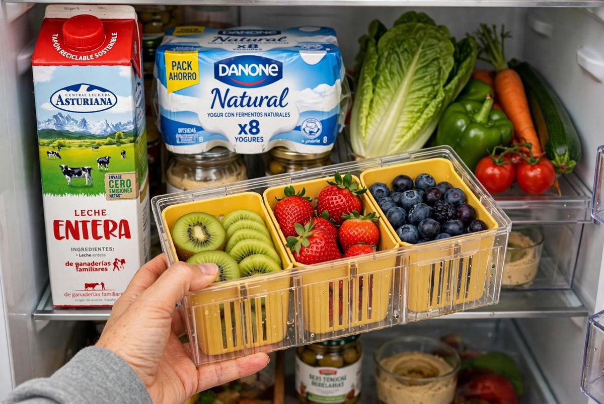 Organizador Frigorífico Compartimentos